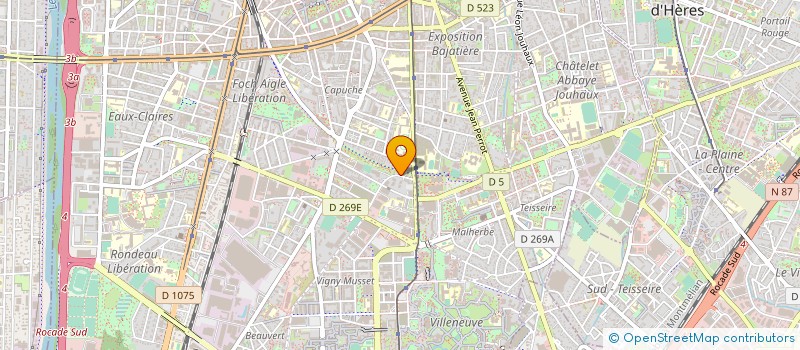 localisation de l'entreprise ANIK RENOVATION à GRENOBLE