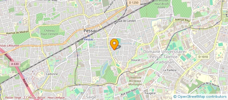 localisation de l'entreprise ANIKO IMMO  PESSAC