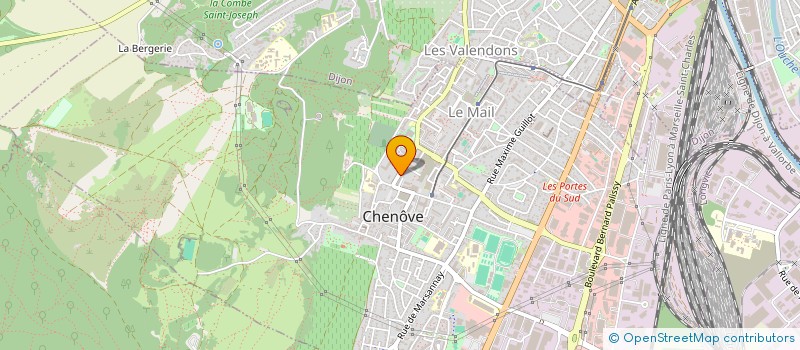 localisation de l'entreprise ANIL  CHENOVE