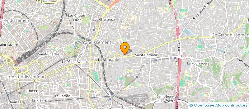 localisation de l'entreprise ANIL-RADJ à MARSEILLE