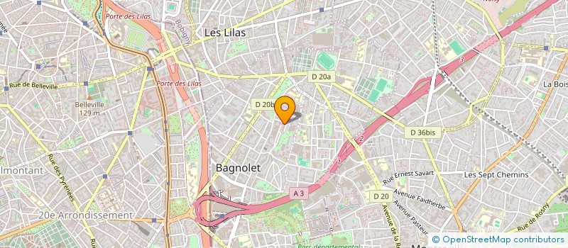 localisation de l'entreprise ANIL TUKTUK à BAGNOLET