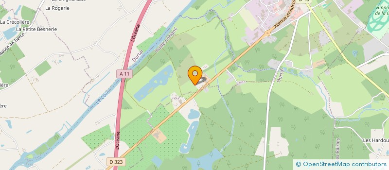 localisation de l'entreprise ANILAUMA à DURTAL