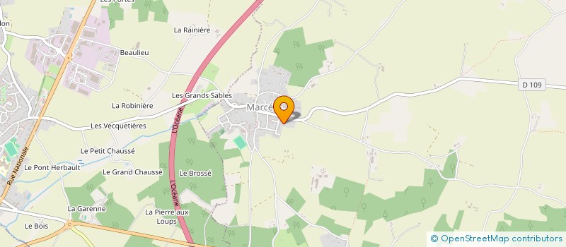 localisation de l'entreprise ANILEAM IMMO  MARCE