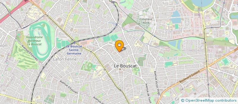 localisation de l'entreprise ANILMA  LE BOUSCAT