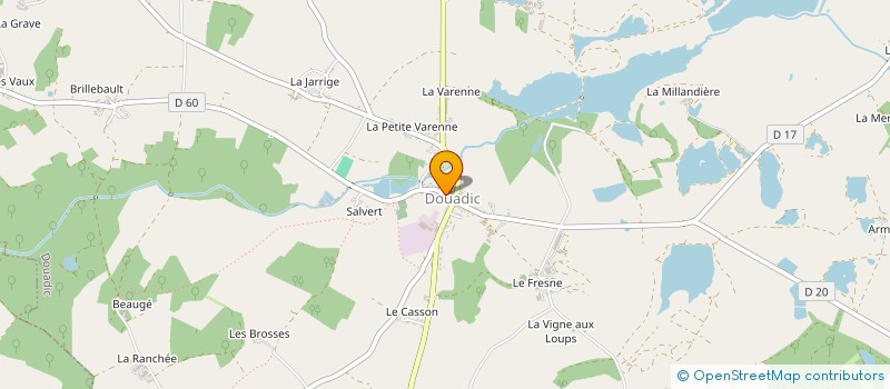 localisation de l'entreprise ANIM' A LIER à DOUADIC
