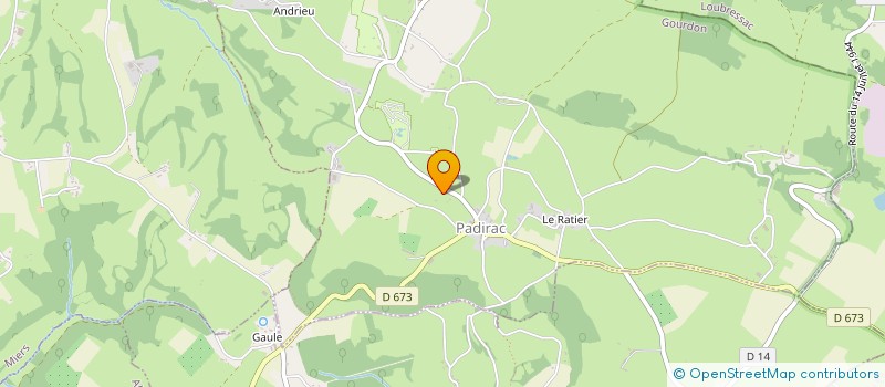 localisation de l'entreprise ANIM'A SAIGNES à SAIGNES