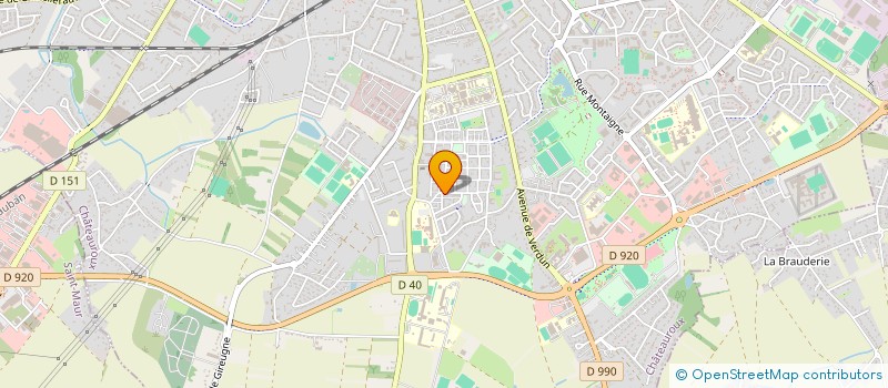localisation de l'entreprise ANIM'A3 à CHATEAUROUX