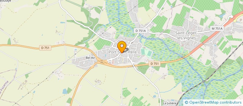 localisation de l'entreprise ANIM ACTION à PORT-SAINT-PERE