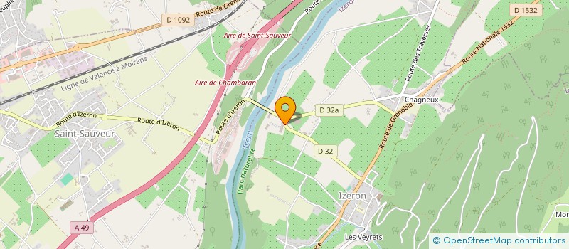 localisation de l'entreprise ANIM'ACTION  SAINT-SAUVEUR