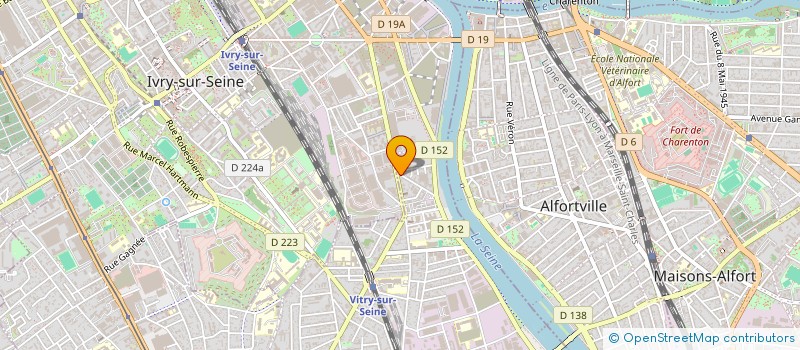 localisation de l'entreprise ANIM' ACTION EMPLOI à VITRY-SUR-SEINE