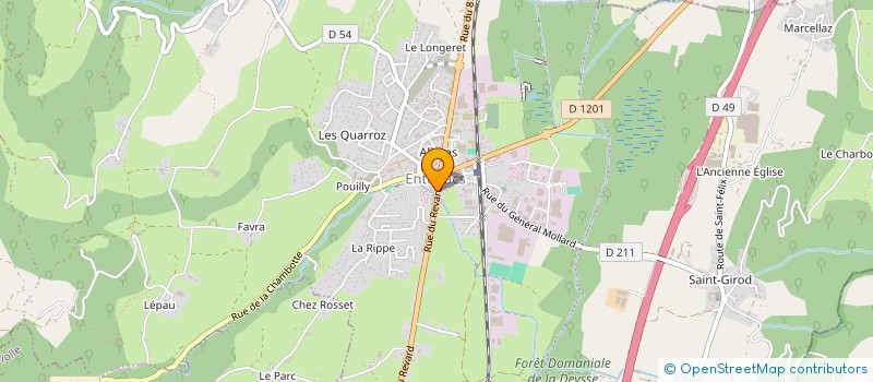 localisation de l'entreprise ANIM'ACTIONS  ENTRELACS