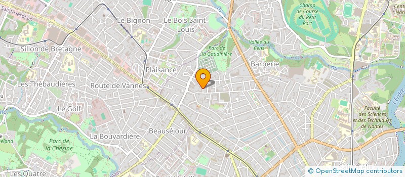 localisation de l'entreprise ANIM'AGE à NANTES