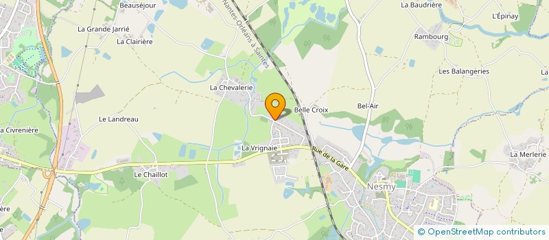 localisation de l'entreprise ANIM AT SANTE  NESMY