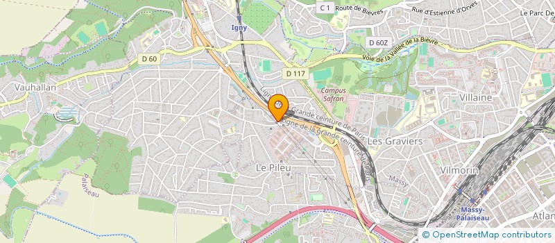 localisation de l'entreprise ANIM AUTOMATION à IGNY