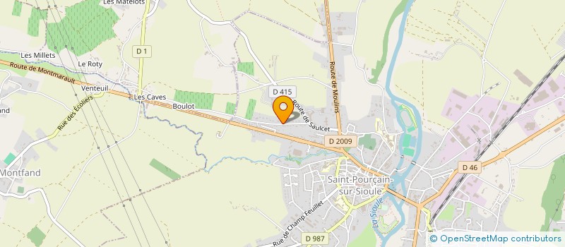 localisation de l'entreprise ANIM AXION  SAINT-POURCAIN-SUR-SIOULE