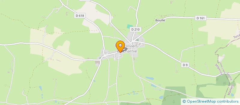 localisation de l'entreprise ANIM'CHARNIE à TORCE-VIVIERS-EN-CHARNIE