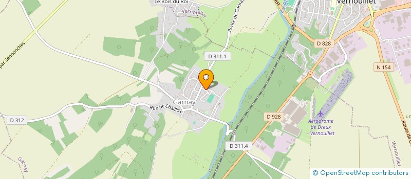 localisation de l'entreprise ANIM'DAY à GARNAY
