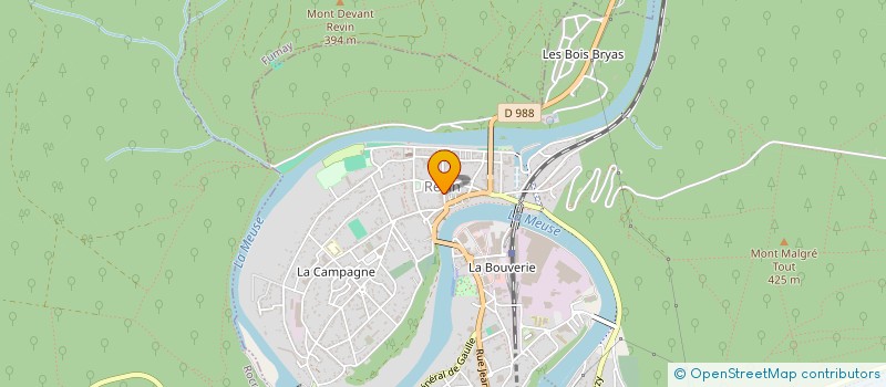 localisation de l'entreprise ANIM'DISCO  REVIN