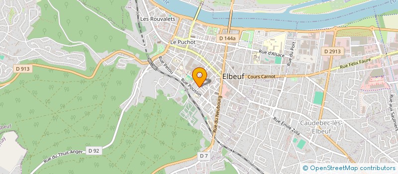 localisation de l'entreprise ANIM'ELBEUF à ELBEUF