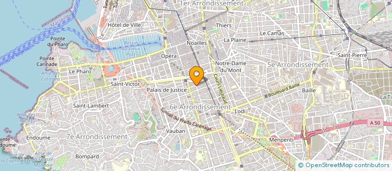 localisation de l'entreprise ANIM 'EN STOCK à MARSEILLE