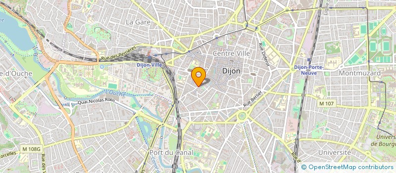 localisation de l'entreprise ANIM'ENFANTS à DIJON