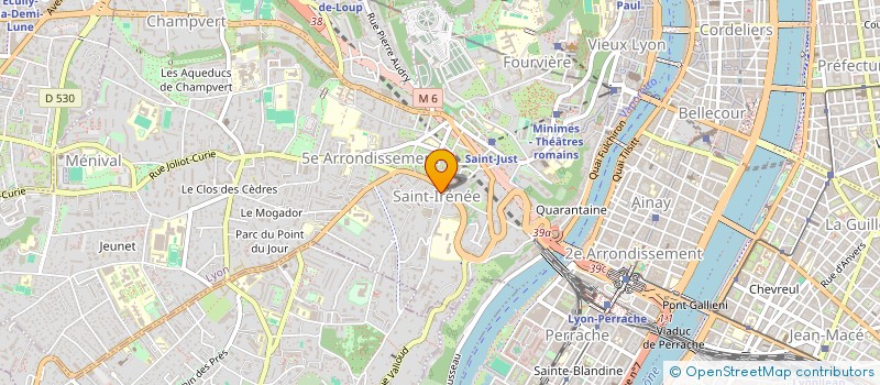 localisation de l'entreprise ANIM'ENTRACTE à LYON