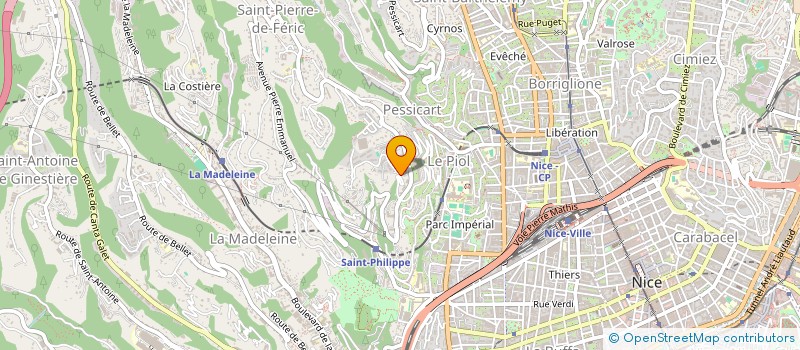 localisation de l'entreprise ANIM ERICK MUSIK  NICE