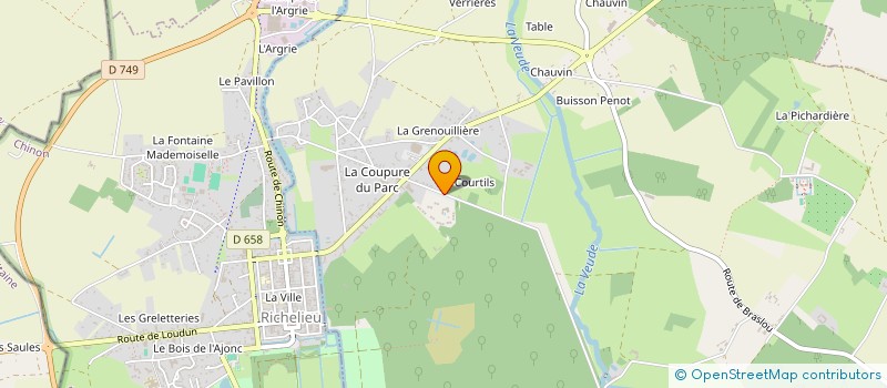 localisation de l'entreprise ANIM'EZ VOUS  CHAVEIGNES