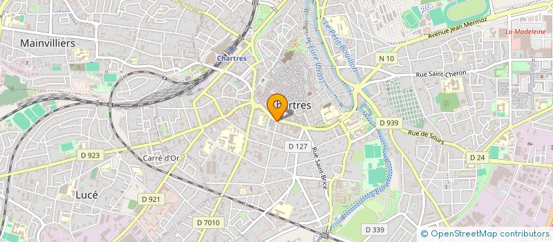 localisation de l'entreprise ANIM FM à CHARTRES