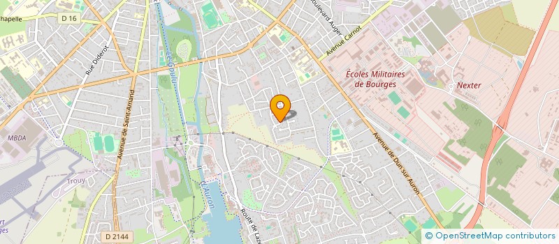 localisation de l'entreprise ANIM'HARES  BOURGES