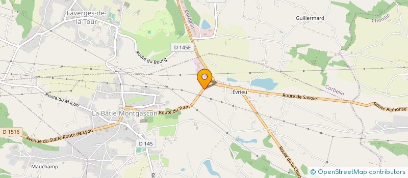 localisation de l'entreprise ANIM'HEUREUX  LA BATIE-MONTGASCON