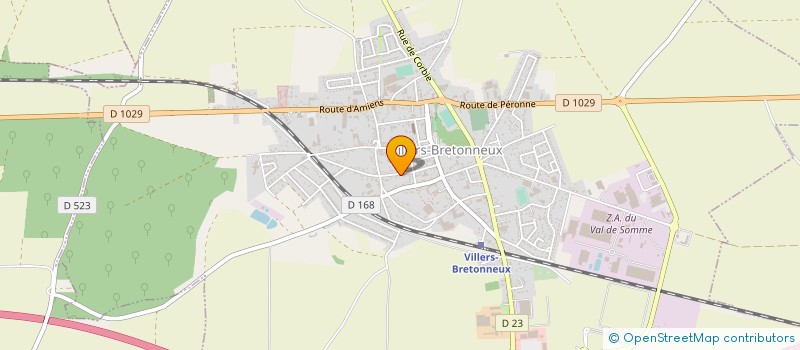 localisation de l'entreprise ANIM'HOUSE à VILLERS-BRETONNEUX