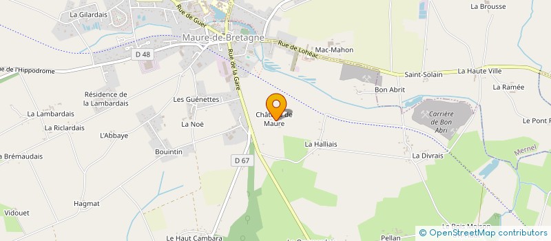 localisation de l'entreprise ANIM'ID  VAL D'ANAST