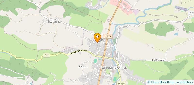 localisation de l'entreprise ANIM'LAROQUE à LAROQUE-D'OLMES