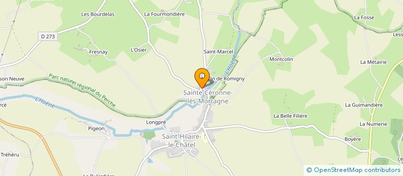 localisation de l'entreprise ANIM LOISIR à LA FERRIERE-AU-DOYEN