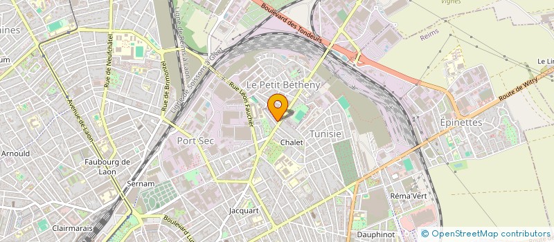 localisation de l'entreprise ANIM'MAGIE  REIMS