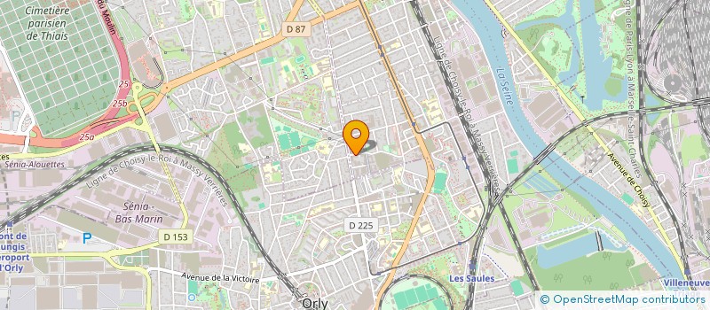 localisation de l'entreprise ANIM'MONDE à CHOISY-LE-ROI