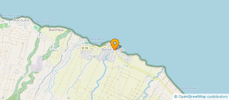 localisation de l'entreprise ANIM'NORD SERVICES FORMATION  BASSE-POINTE