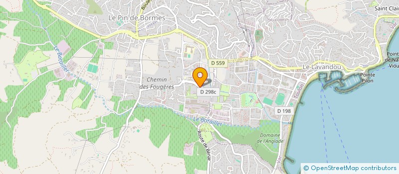 localisation de l'entreprise ANIM'O ET CIE à BORMES-LES-MIMOSAS