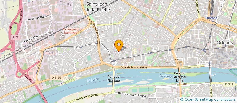 localisation de l'entreprise ANIM'ORLEANS à ORLEANS