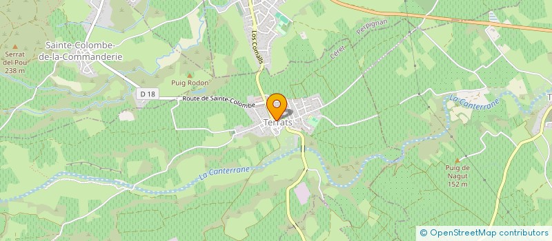 localisation de l'entreprise ANIM'REFLEX  TERRATS