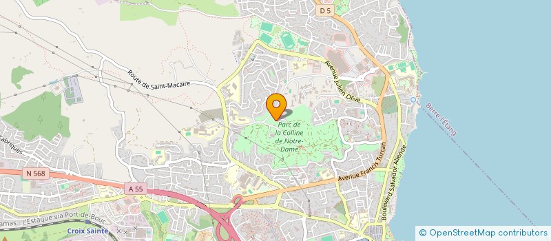 localisation de l'entreprise ANIM.S.LIVE  MARTIGUES