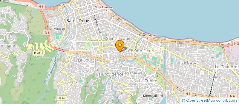 localisation de l'entreprise ANIM SENIOR à SAINT-DENIS