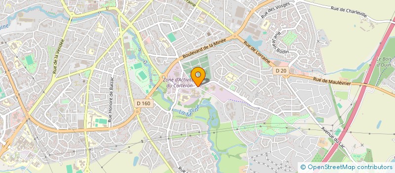localisation de l'entreprise ANIM'TAFAC à CHOLET