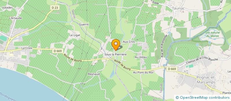 localisation de l'entreprise ANIM'TAURIAC  TAURIAC