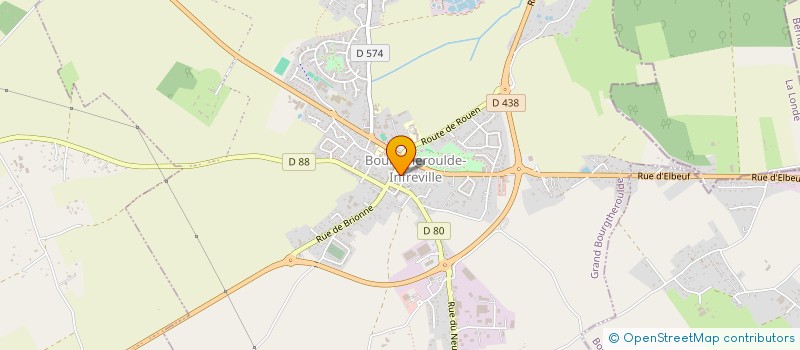 localisation de l'entreprise ANIM' TON VILLAGE  GRAND BOURGTHEROULDE