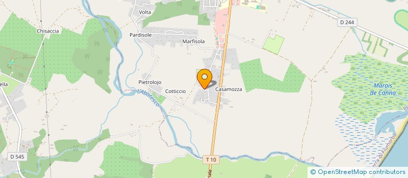 localisation de l'entreprise ANIMA à PRUNELLI-DI-FIUMORBO
