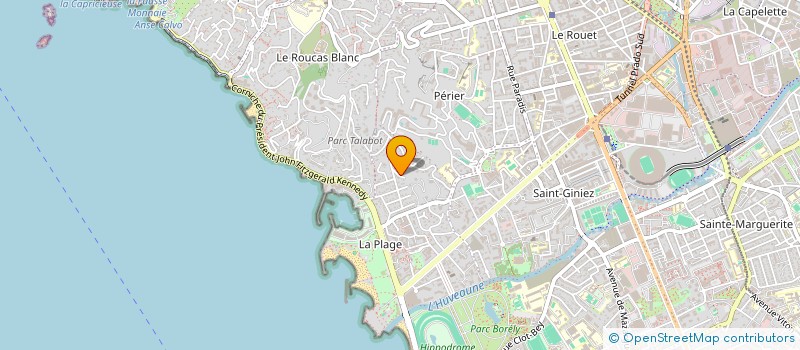 localisation de l'entreprise ANIMA à MARSEILLE