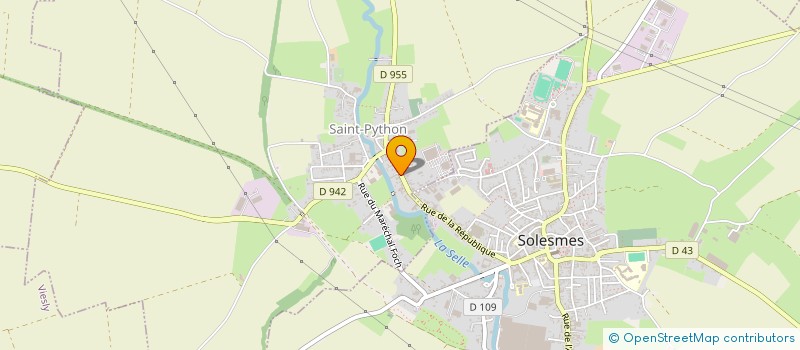 localisation de l'entreprise ANIMA à SAINT-PYTHON