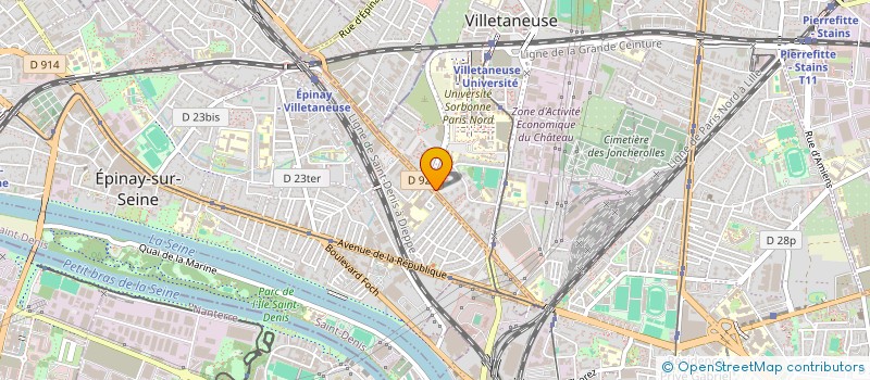 localisation de l'entreprise ANIMA à VILLETANEUSE